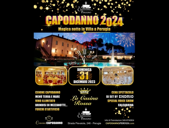 Capodanno Casina Rossa Perugia Foto